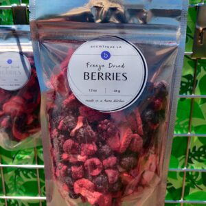 freeze dried mixed berries