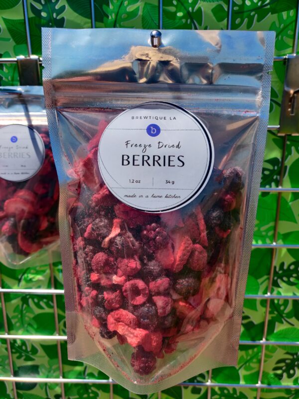 freeze dried mixed berries